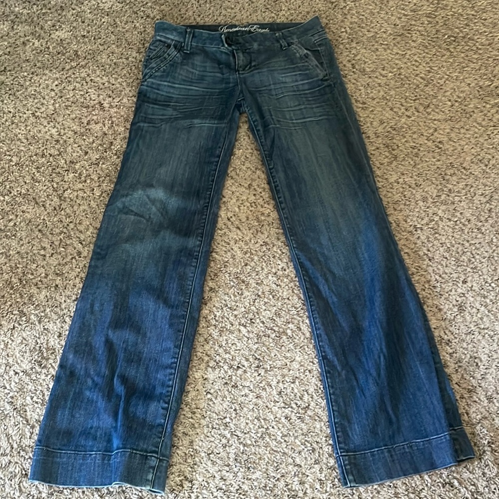 Vintage American eagle wide leg jeans